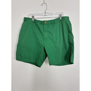 Chubbies Golf Shorts Mens XL Green Chino Flat Front Pockets Made USA Casual
